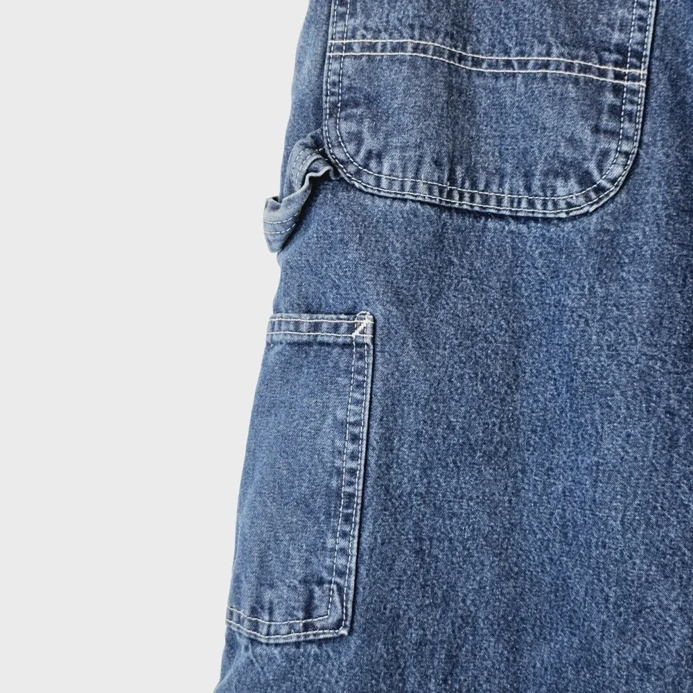 Vtg Carhartt Carpenter Jeans Mens‎ 38x32 Gorpcore USA Made Workwear Utility Y2K